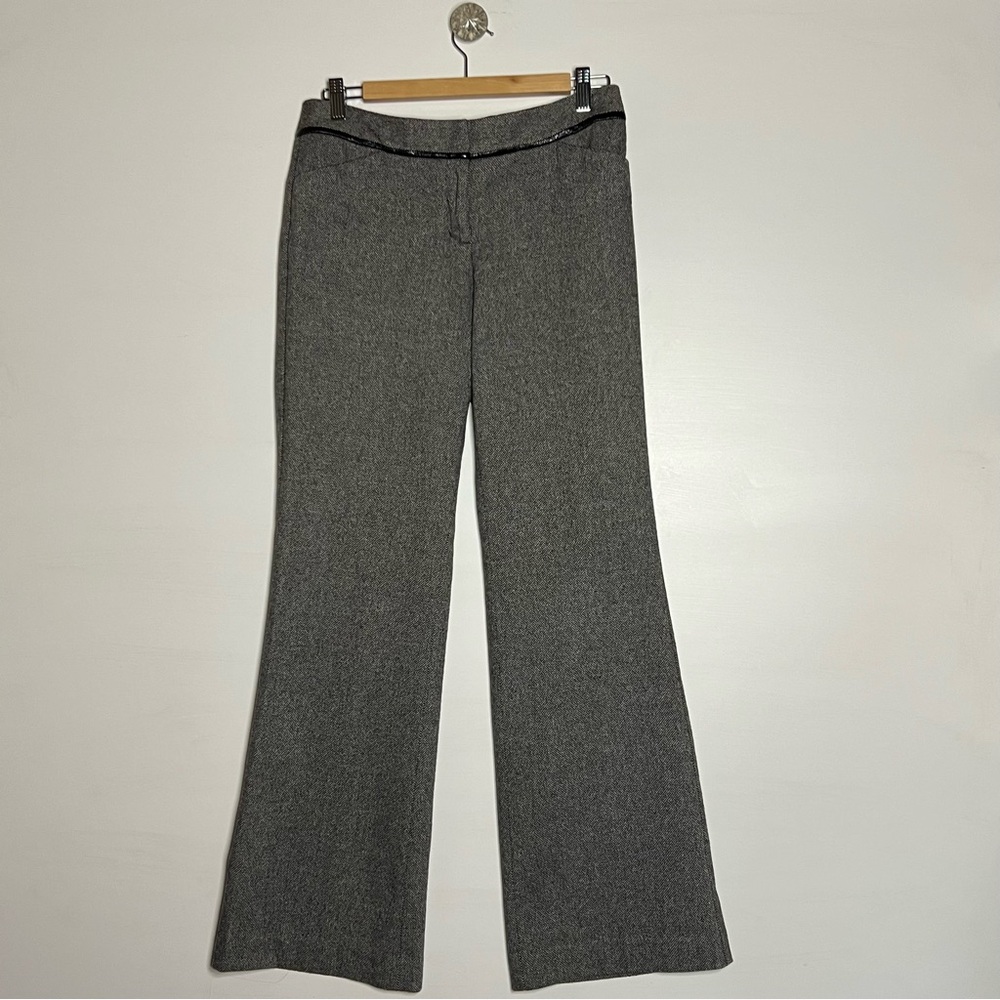 Express Gray Straight Leg Pants